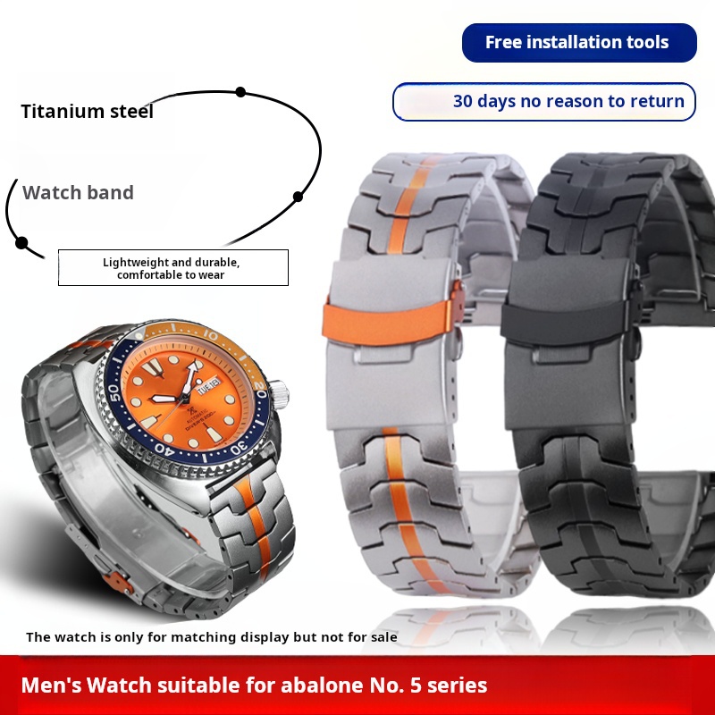 Seiko Watch 5 Sports - Seiko konserve abalone No. için 22mm