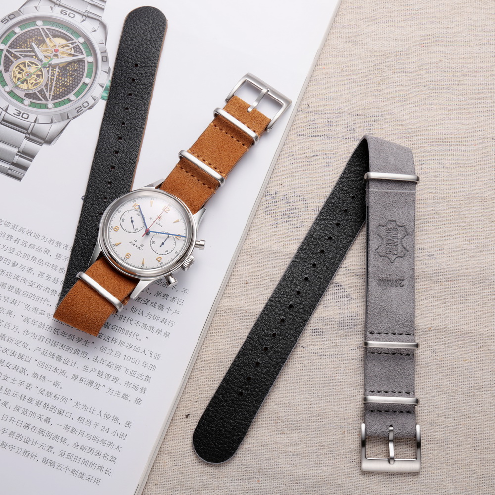 Tropic Strap Vintage - HEMSUT hakiki deri saat kayışı süet