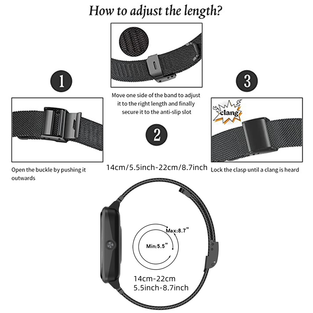 Garmin Venu X1 Band için Metal - Mesh Strap Metal incelemesi ve fiyatı