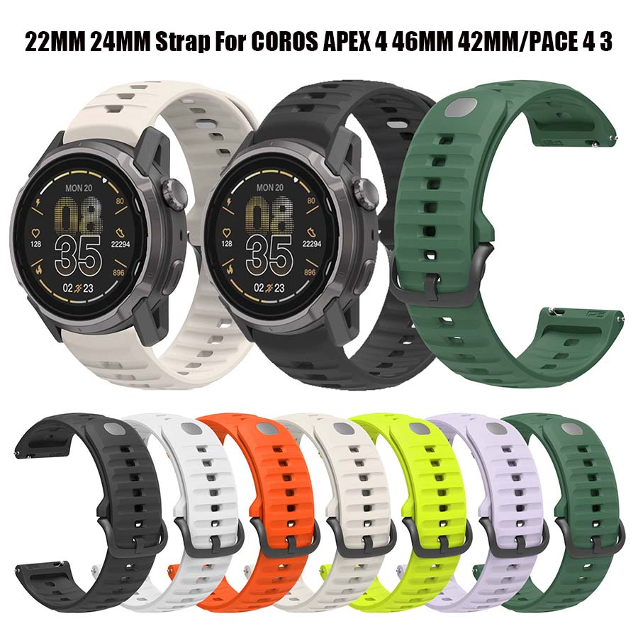 COROS APEX 4 46mm 42mm için Si - Silicone Watch Band 22Mm incelemesi ve fiyatı