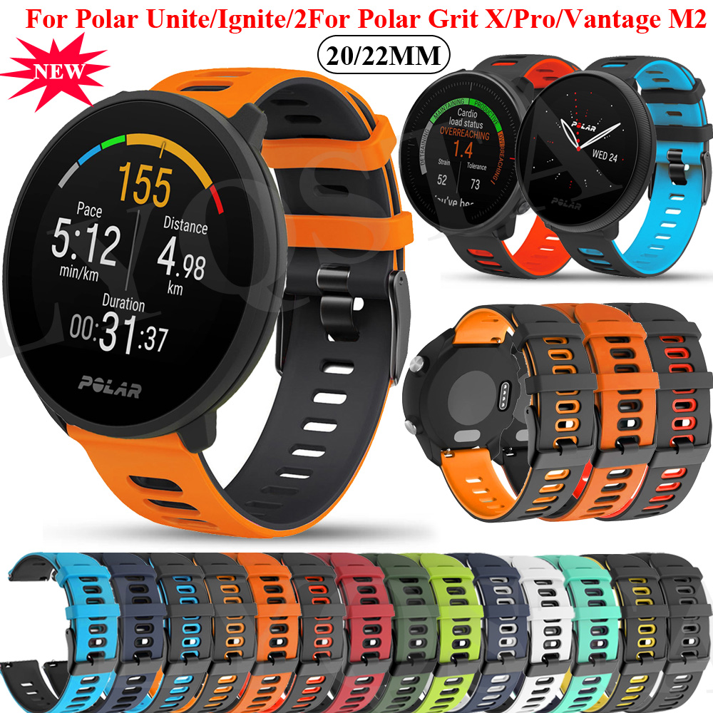 20 22mm bileklikler bant Polar - Silicone Watch Band 22Mm incelemesi ve fiyatı