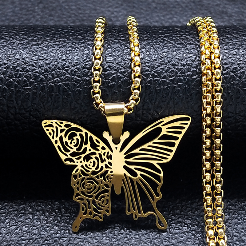 Estetik Kelebek Gül Çiçek Koly - Butterfly Clasp Deployant incelemesi ve fiyatı