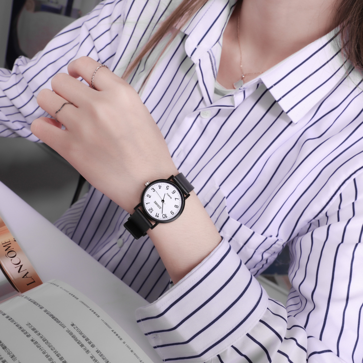 YIKAZE kadın kol saati basit s - Silicone Band Women incelemesi ve fiyatı